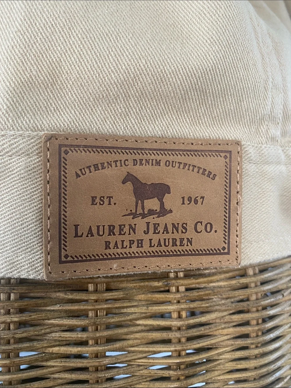 Ralph Lauren Beige Tan Jean Jacket in - Picture 4 of 6